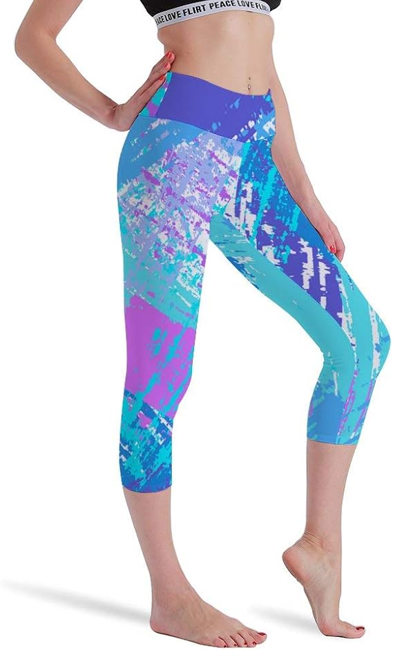 colourful yoga pants