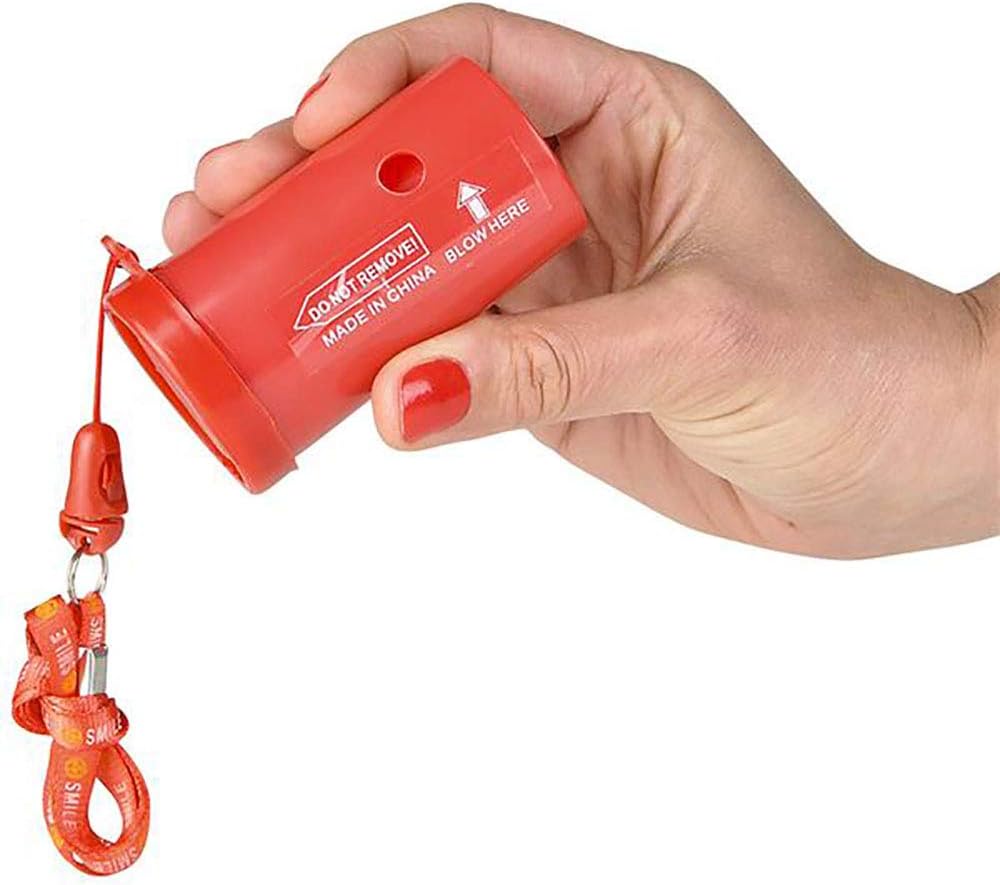 Kicko 3 Inch Air Horn - Horn Air Hooter, 12 Pack of Blow Horn, Sports Event, Pranking, Ideas, Boat, Train or Cars Signal, Fire Alarm, Traffic Signal and Lifeguard Emergency: Automotive