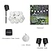 AveyLum Solar Lantern Warm White Outdoor String Lights 20 LEDs 16.4ft Waterproof Garden Fairy Lights for Yard Patio Path Christmas Halloween Wedding Lighting Decoration…