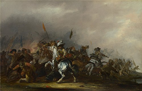 Oil Painting 'Jacob Weier Cavalry Attacked By Infantry', 8 x 13 inch /
20 x 32 cm , on High Definition HD canvas prints is for Gifts And
Foyer, Gym And Nursery Decoration, giant Oil Painting 'Jacob Weier Cavalry Attacked By Infantry', 8 x 13 inch /
20 x 32 cm , on High Definition HD canvas prints is for Gifts And
Foyer, Gym And Nursery Decoration, giant