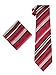 Men's Dress Shirt, Tie & Hanky Set-Red 2XL (18-18.5) Neck 34/35 Sleeve