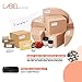 2x4 Labels Compatible with Inkjet and Laser Printers 10 up Labels 2x4 inch Shipping and Address White Mailing Labels Work for UPS USPS FedEx FBA SKU[100 Sheets 1000 Labels] Label&More