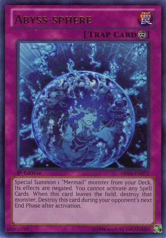 Yu-Gi-Oh! - Abyss-sphere (ABYR-EN072) - Abyss Rising - Unlimited Edition - Ultra Rare