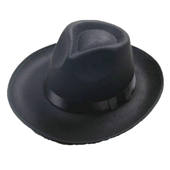 black trilby hat womens
