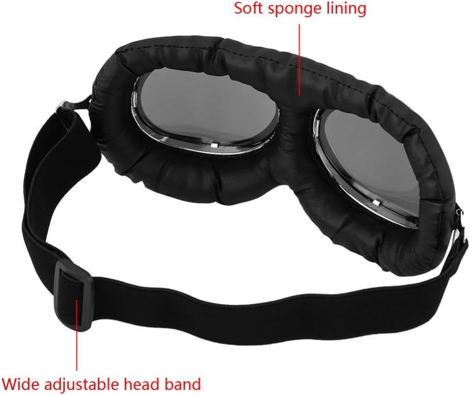 Motorcycle Riding And Skiing Windproof Anti-UV Goggles Outdoor Protective Glasses(clear).-for occhiali moto vintage - Image 5
