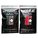 LOVELYBOBO 2-Pack Womens Fishnet Lingerie Striped Crotchless Plus Size Bodysuits Suspenders Bodystockings(Black/Red)