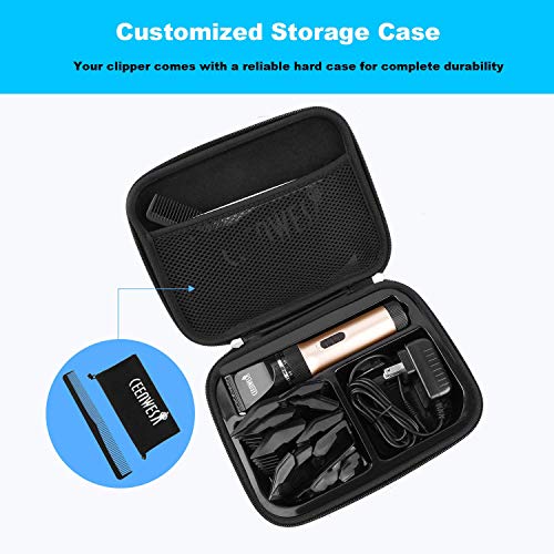 Ceenwes Hair Clippers Cordless Quiet Hair Trimmers Rechargeable Body