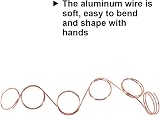 Tenn Well 18 Gauge 1mm Aluminum Craft Wire 165 ft Copper Anodized view 2