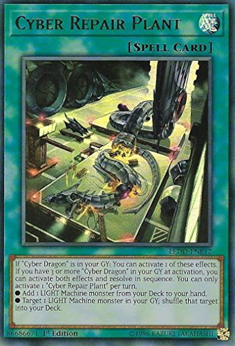 Yu-Gi-Oh! Cyber Repair Plant - LEDD-ENB12 - Ultra Rare - 1st Edition - Legendary Dragon Decks (1st Edition)