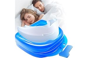 ETIFIKON Anti Snoring Device, Anti-Snoring Mouth Guard, Anti-Snoring Mouthpiece-Effective Snoring Solution for Men and Women – Customizable Adjustable Comfortable - Professional and Reusable Anti (1pcs)