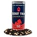 Zest Tea Premium Energy Hot Tea, High Caffeine Blend Natural & Healthy Traditional Coffee Substitute, Perfect for Keto, 150 mg Caffeine per Serving, Apple Cinnamon Black Tea, 30 Sachets (2 Tins)