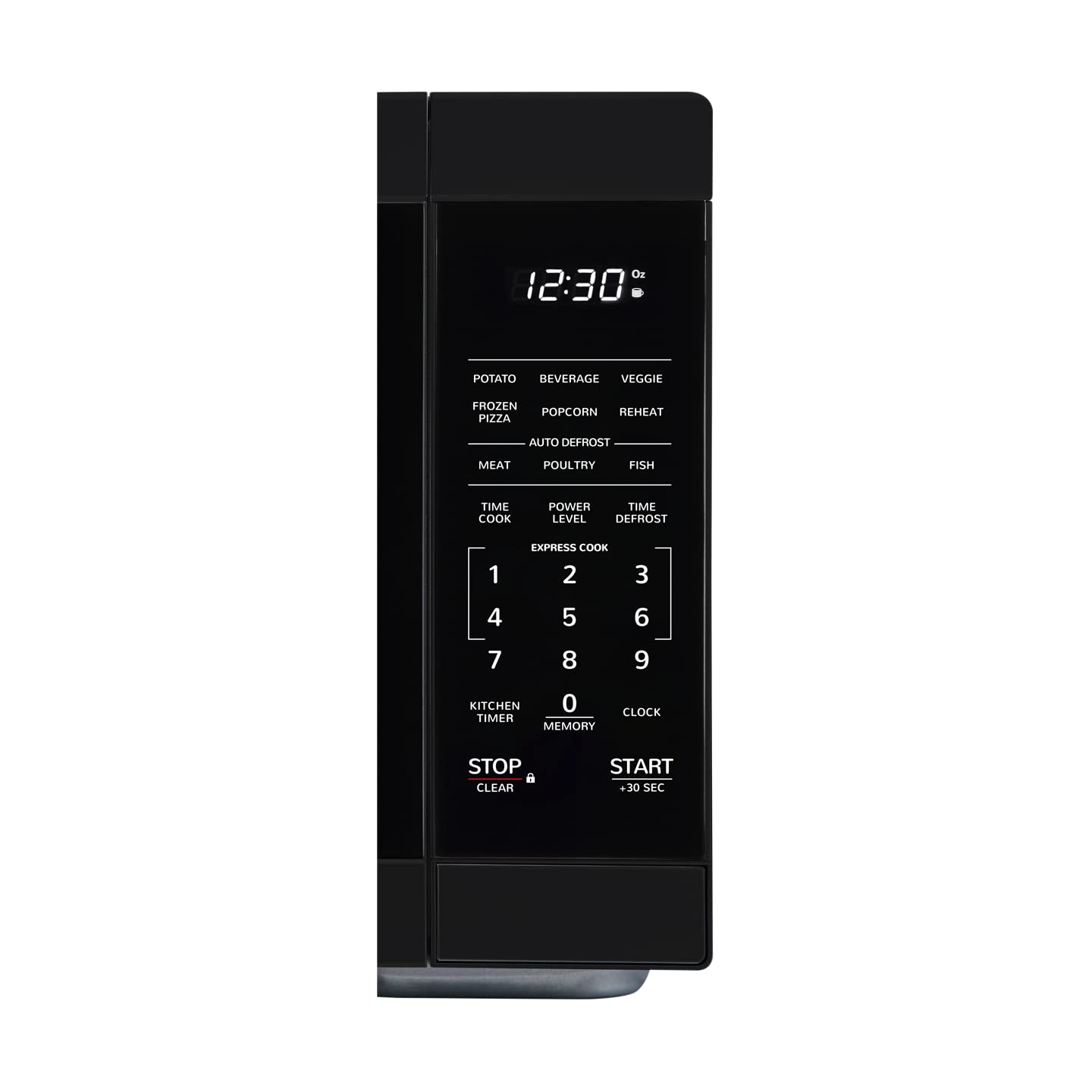 SHARP ZSMC1161HB Countertop Microwave Oven with Removable 12.4