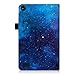 Famavala Folio Case Cover For 7-Inch Fire 7 Tablet [5th Generation 2015 / 7th Generation 2017] (BlueSky)