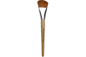 Silver Brush Limited 8203-50 Silver Jumbo Golden Taklon Filbert Paintbrush for Oil, Acrylic, & Heavy Body Paints, Size 50, Mi