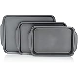 Frigidaire 11FFBAKE02 ReadyCook Bakeware, 3 Piece, Carbon Steel