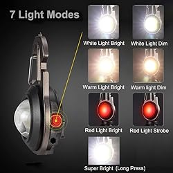 LED Small Flashlight,Multifunctional Mini Work