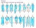 Wedtrend Women's Bridal Chiffon Shawl Long Evening Scarves Solid Color Sheer White, 160cmX50cm, White