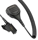 Speaker Mic with Reinforced Cable for Motorola Radios XTS1500 XTS2500 XTS3000 XTS5000 PR1500 HT1000 MTS2000 (XTS 1500 2500 3000 5000), Replacement Shoulder Microphone of PMMN4051 PMMN4051B