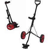 Young Gun Kids Adjustable Golf Cart for Junior Golfers 3-14 Years Old