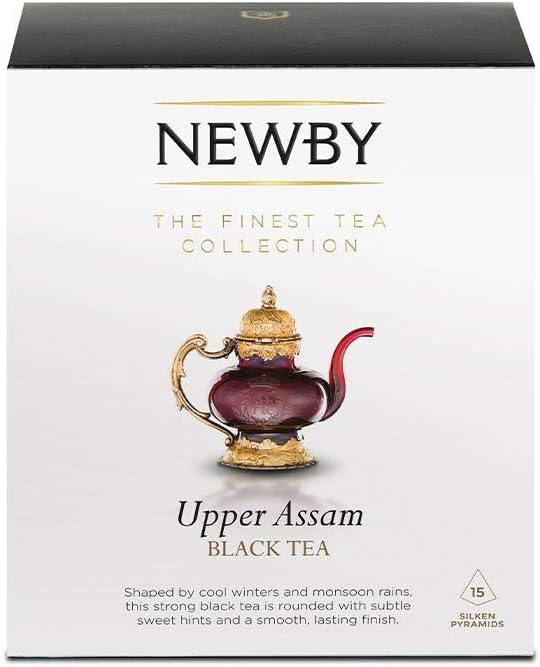 Amazon 賞味期限17年11月16日 Newby ニュービー アッパー アッサム ピラミッド型ティーバッグ 15袋入 紅茶 通販