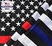 Thin Blue Line and Thin Red Line Flag - 3x5 ft with Embroidered Stars and Sewn Stripes, Long Lasting Nylon, UV Protection Perfect for Outdoors