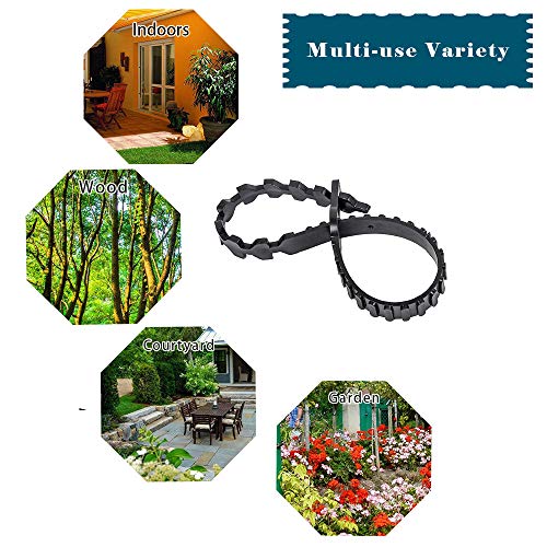 senover Adjustable Tree Stake Supports New Tree Straps Duty Tree Ties Tree Stakes Supports Tree Plant Cable Ties 5 Pieces - Thumbnail 6
