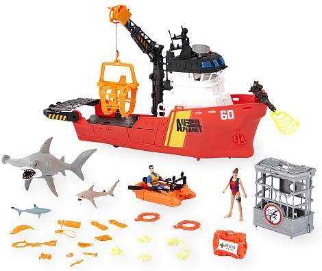 animal planet shark research playset