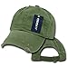 Olive Green Polo Style Adjustable Unstructured Low-profile Baseball Cap Caps Hat Hats