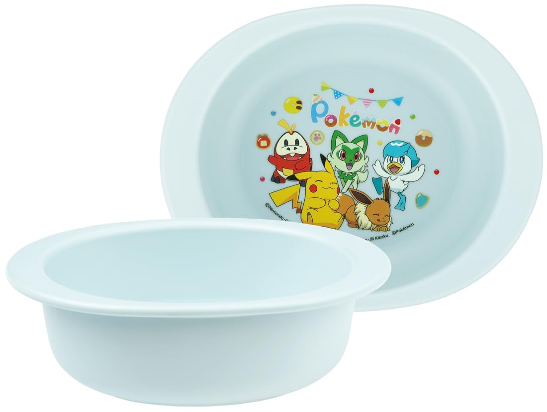 スケーター(Skater) ベビー食器 小鉢 子供用 5ヵ月頃～ 抗菌 プラスチック製 290ml ポケットモンスター XP24AG-A の商品画像