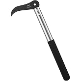 18.1" Pickaroon Hookaroon &ndash; Lightweight Logging Tools with Rubber Anti-Slip Handle for Lifting, Dragging, and Stacking Logs