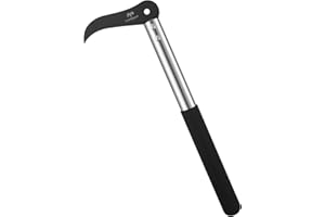 DWFKHT 18.1" Pickaroon Hookaroon – Lightweight Logging Tools with Rubber Anti-Slip Handle for Lifting, Dragging, and Stacking Logs