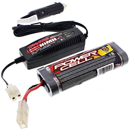 Traxxas 1/10 Nitro Slash 3.3 7.2V NiMH 1800 mAh BATTERY & 2 AMP CAR CHARGER