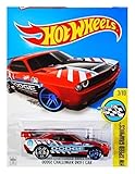 Hot Wheels, 2016 HW Speed Graphics, Dodge Challenger Drift Car [Red] Die-Cast Vehicle #178/250