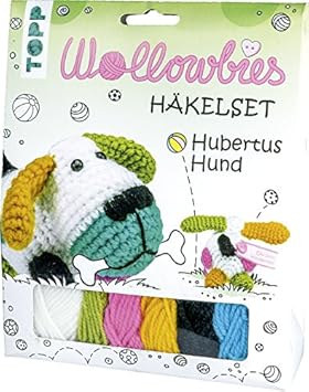 Neuheit 2016!!! Wollowbies Häkelset 'Hubertus Hund'