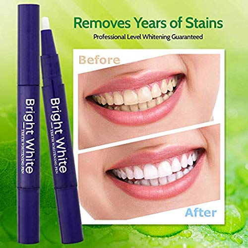 Teeth Whitening Pen (2 Pack), Safe 35% Carbamide Peroxide Gel, 20+ Uses, Effective, Painless, No Sensitivity, Travel-Friendly, Easy to Use, Beautiful White Smile, Natural Mint Flavor - Thumbnail 5
