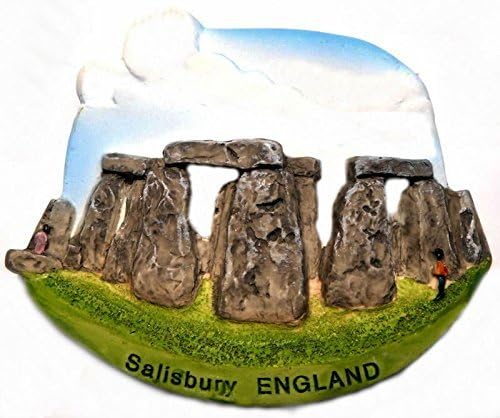 2SKY Resin Fridge Magnet United Kingdom. England. Salisbury. Stonehenge