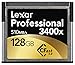 Lexar Professional 3400x 128GB CFast 2.0 Card (Up to 510MB/s Read) w/Image Rescue 5 Software LC128CRBNA3400