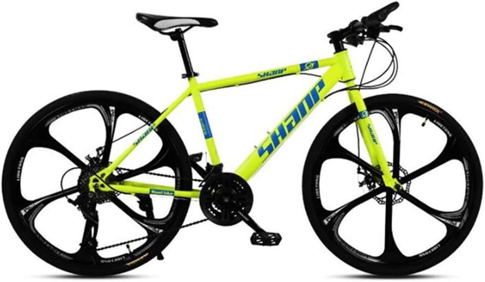 yellow mountain bikes