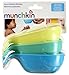 Munchkin Pour and Strain Whales Bath Toy, 3 Pack
