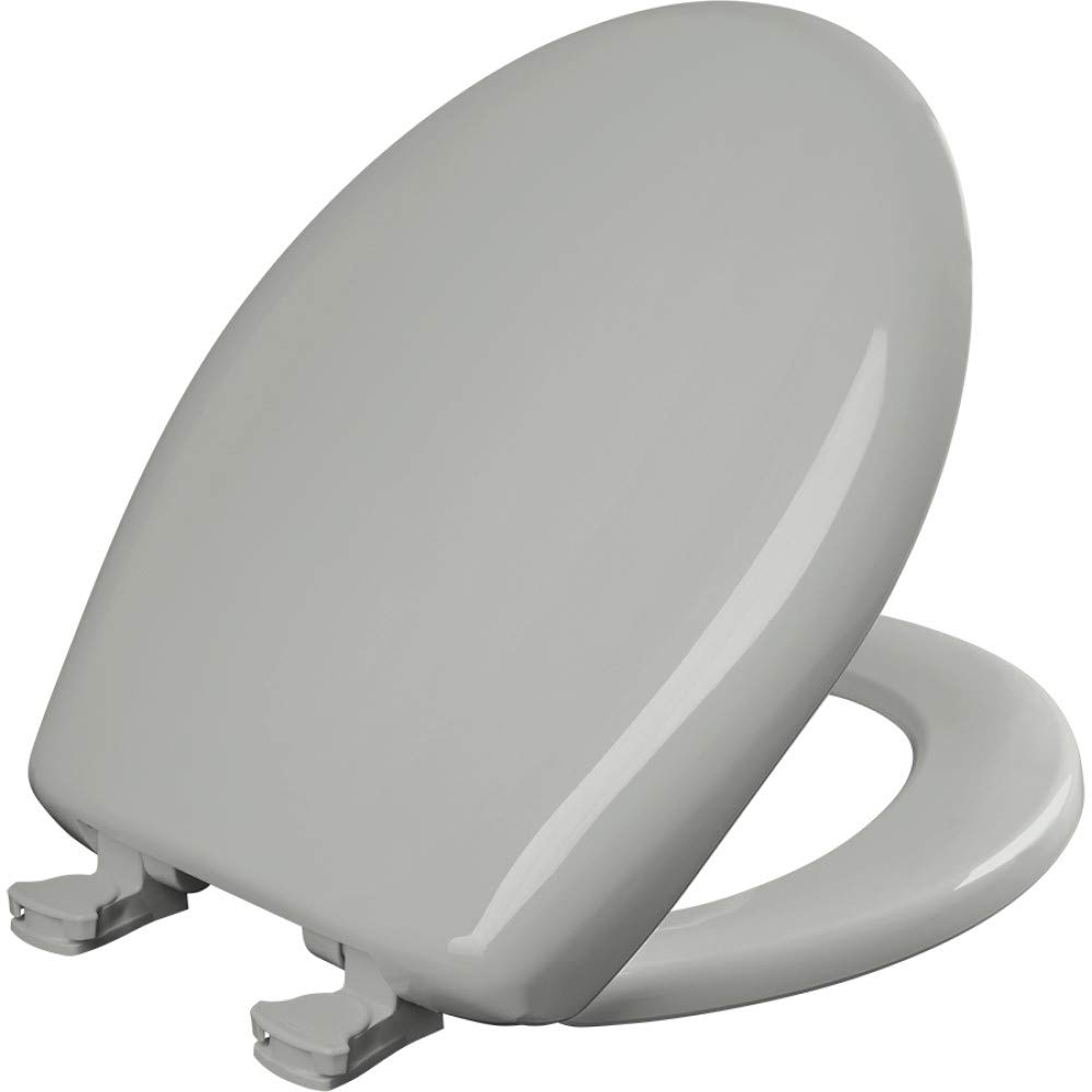 Bemis 200SLOWT 062 Toilet Seat, Ice Gray, Round