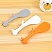 AKOAK 3 Piece Creative Household Kitchen Tools,Lovely Squirrel Shape Standing Spoon Non-stick Rice Spoon Fashion Rice Cooker Dishes Filled Scoop Shovel