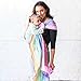 LÍLLÉbaby Ring Sling Baby Wrap Carrier for Infants & Toddlers (8-30lbs), Made for Versatile Babywearing, Support Wrap for Mother's, Adjustable & Sturdy, Lightweight & Comfortable (Rainbow)