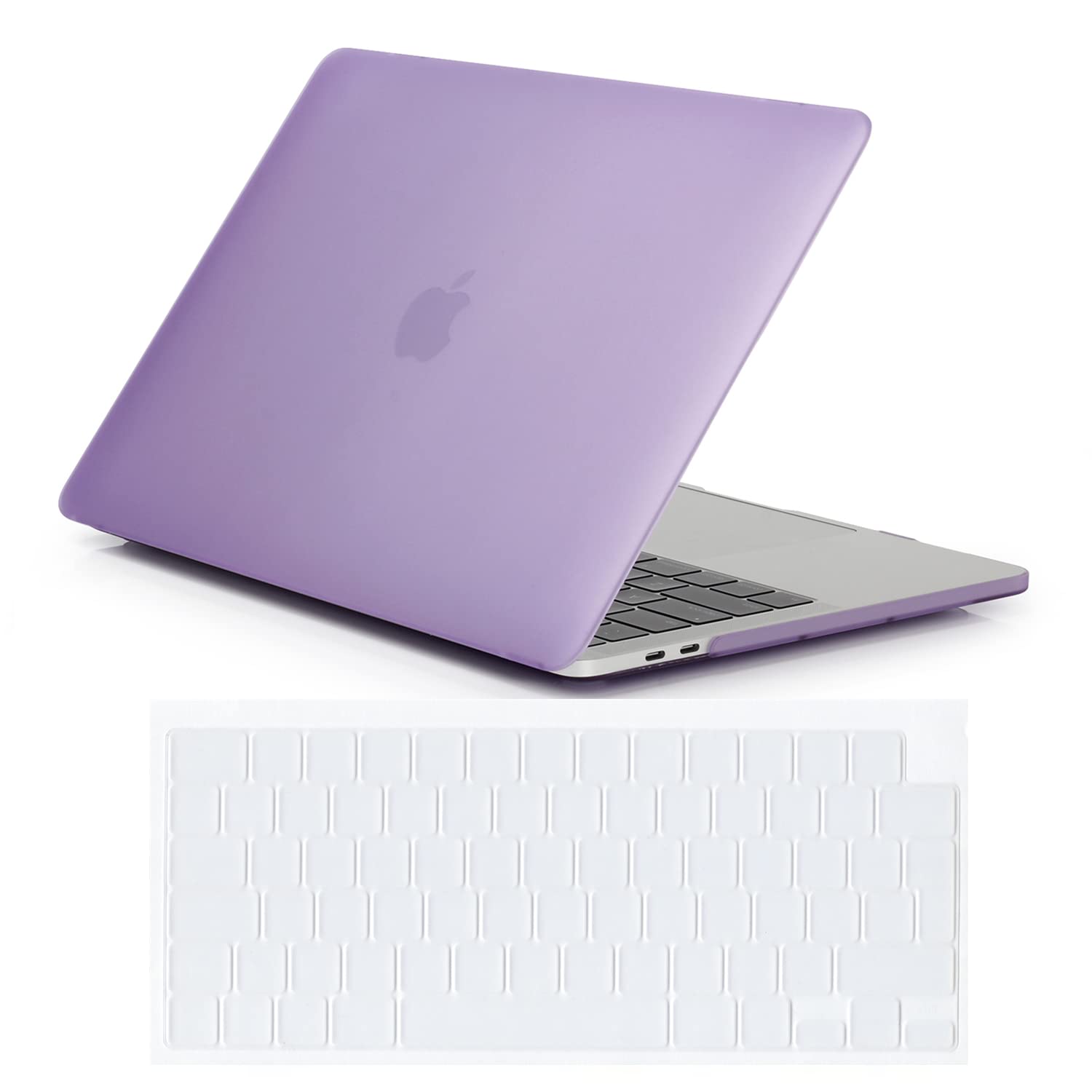 Se7enline Compatible with 14 inch Macbook Pro Case 2021/2022/2024 2023 M4 M3/M2/M1 A2918/A2992 A3112 A3401/A2779/A3434 Matte Laptop Protective Hard Shell Case with Keyboard Cover Skin,Light Purple