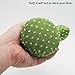 EDLDECCO Decorative Door Stopper Artificial Handicraft Fabric Plush Cactus Door Stop Home Bedroom and Office Table Green St. Patrick's Day Decoration