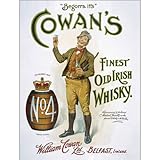 Cowans Old Irish Metal Sign
