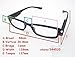 Fashion Design Optics Led Reading Glasses Light Glasses Oculos Degree Unisex Eyeglasses +1.0, +1.5, +2.0, +2.5, +3, +3.5, +4 (+2.0, BLACK)