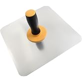 Biaungdo Aluminum Plaster Hawk, 12 Inch Mortar Board Holder | Soft Handle, Plastering Hawk Tool, For Mortar, For Drywall