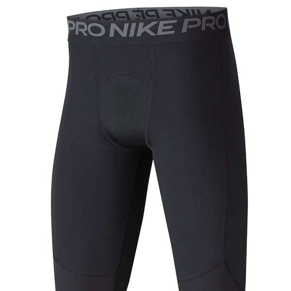 NIKE BOYS PRO TIGHT CK4546-010 SIZE L BLACK/WHITE