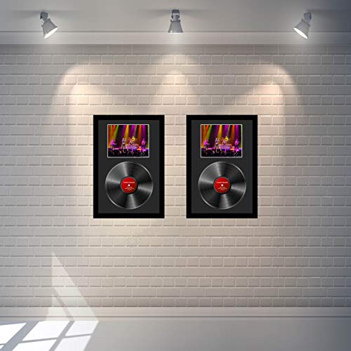 Creative Picture Frames 8" x 10" Photo Concert Frame with White Matting