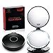 Rejuvenate Care Compact Travel Makeup Mirror with Led Lights, Double Sided Folding Vanity Mirror,1X/10X Magnification